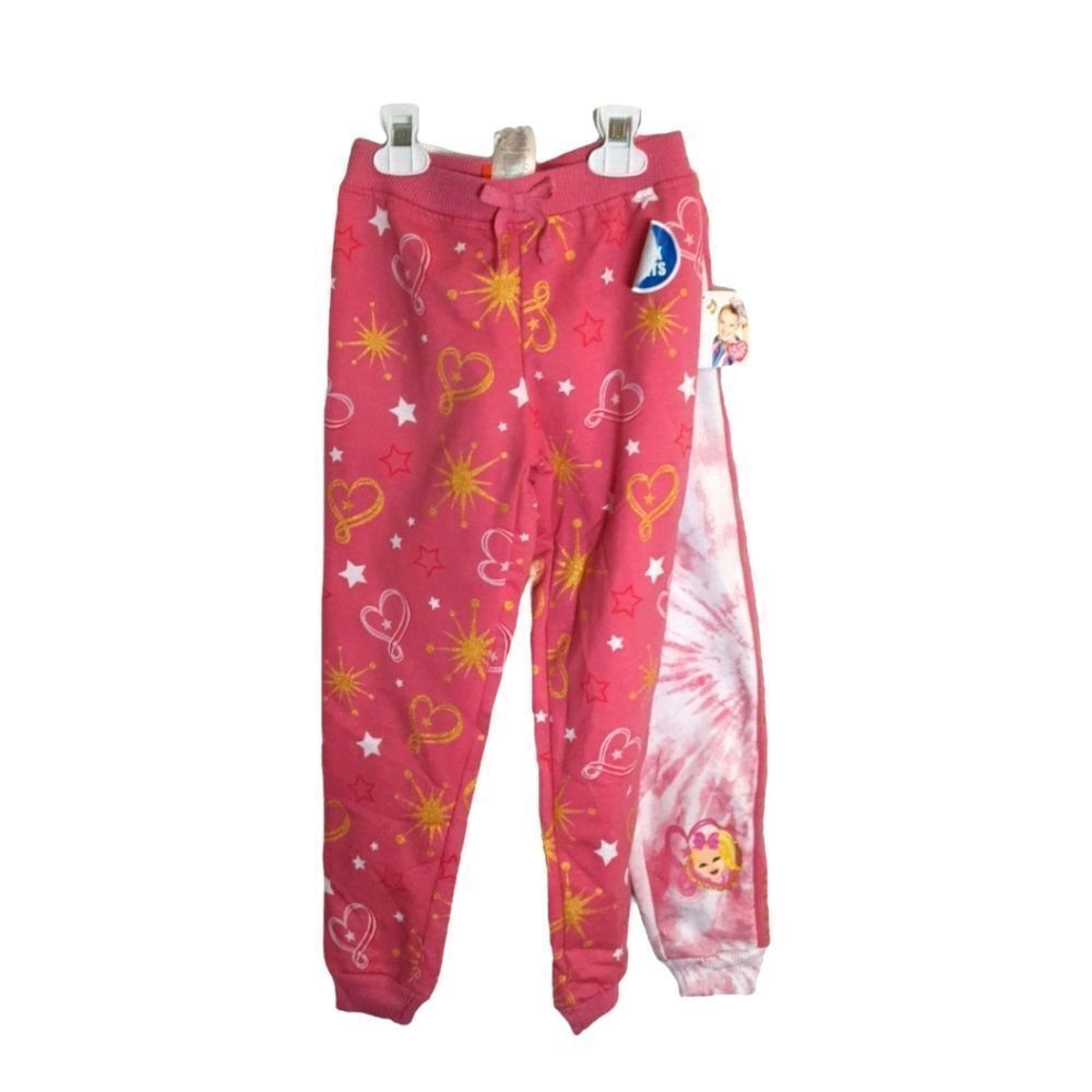 Jojo Siwa Joggers 2 Pr Tie Dye Hearts‎ Stars Sz 6x